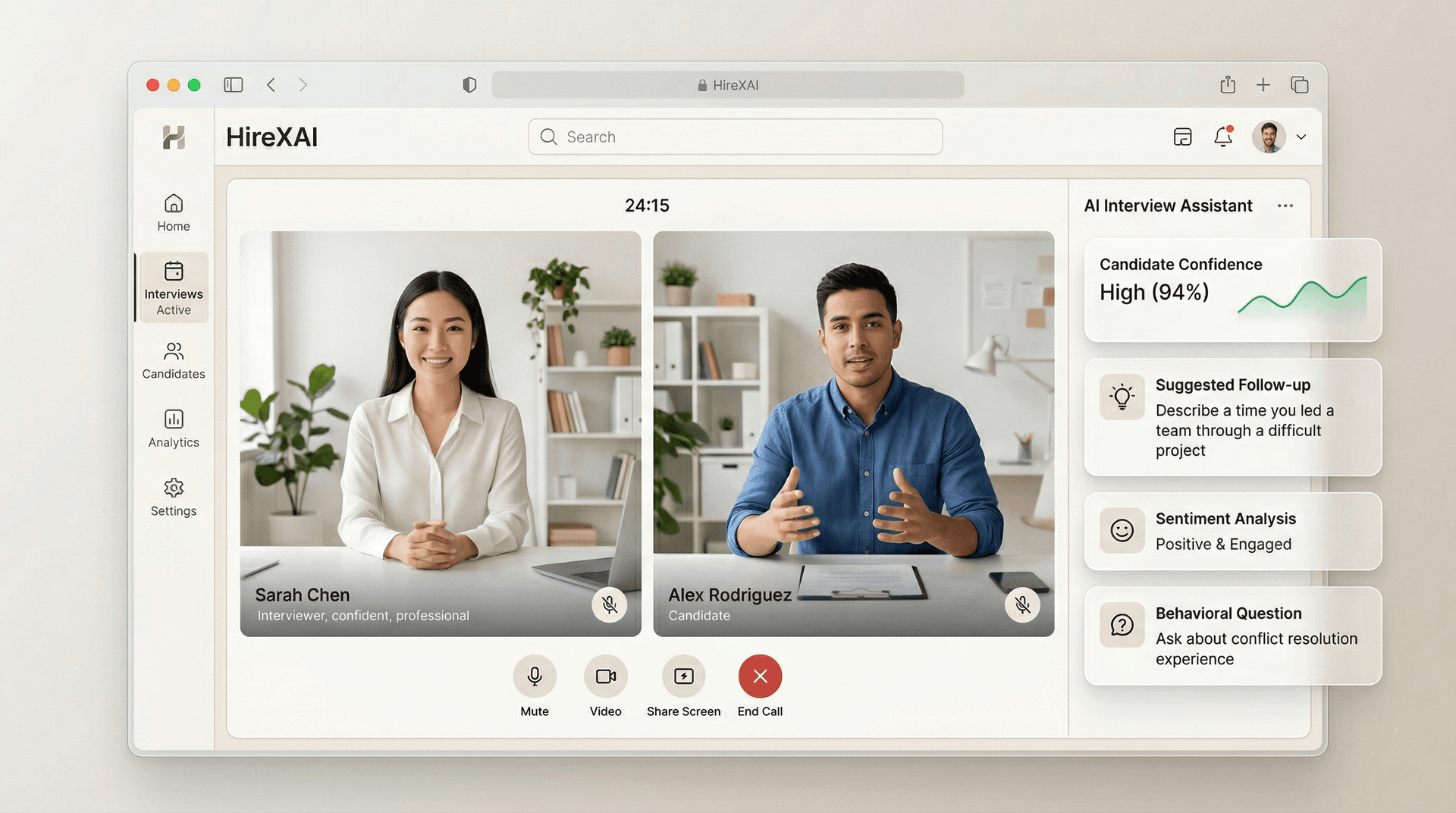HireXAI Company Dashboard